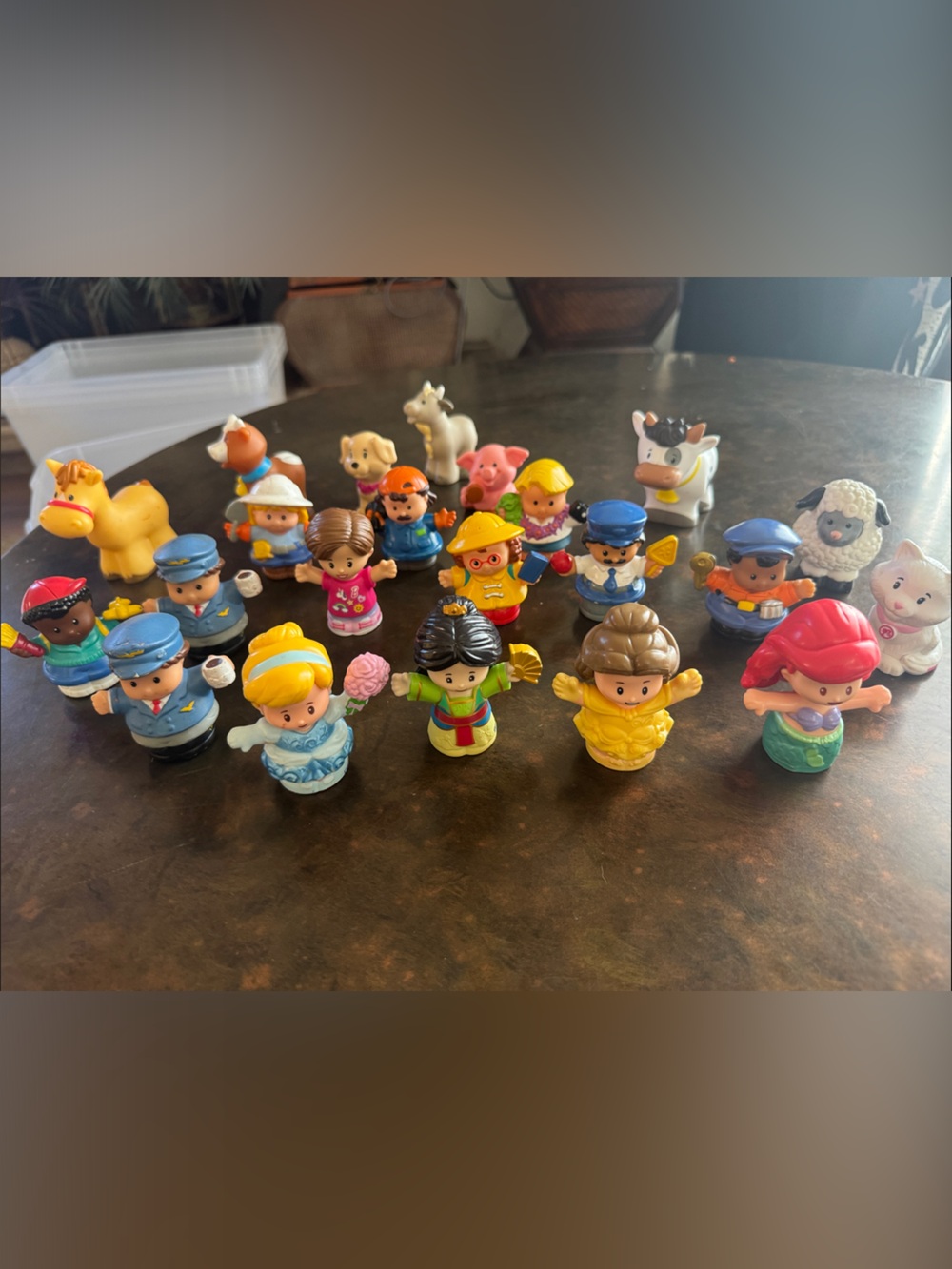 Assorted LITTLE PEOPLE lot Set - Colorful Collectible Characters